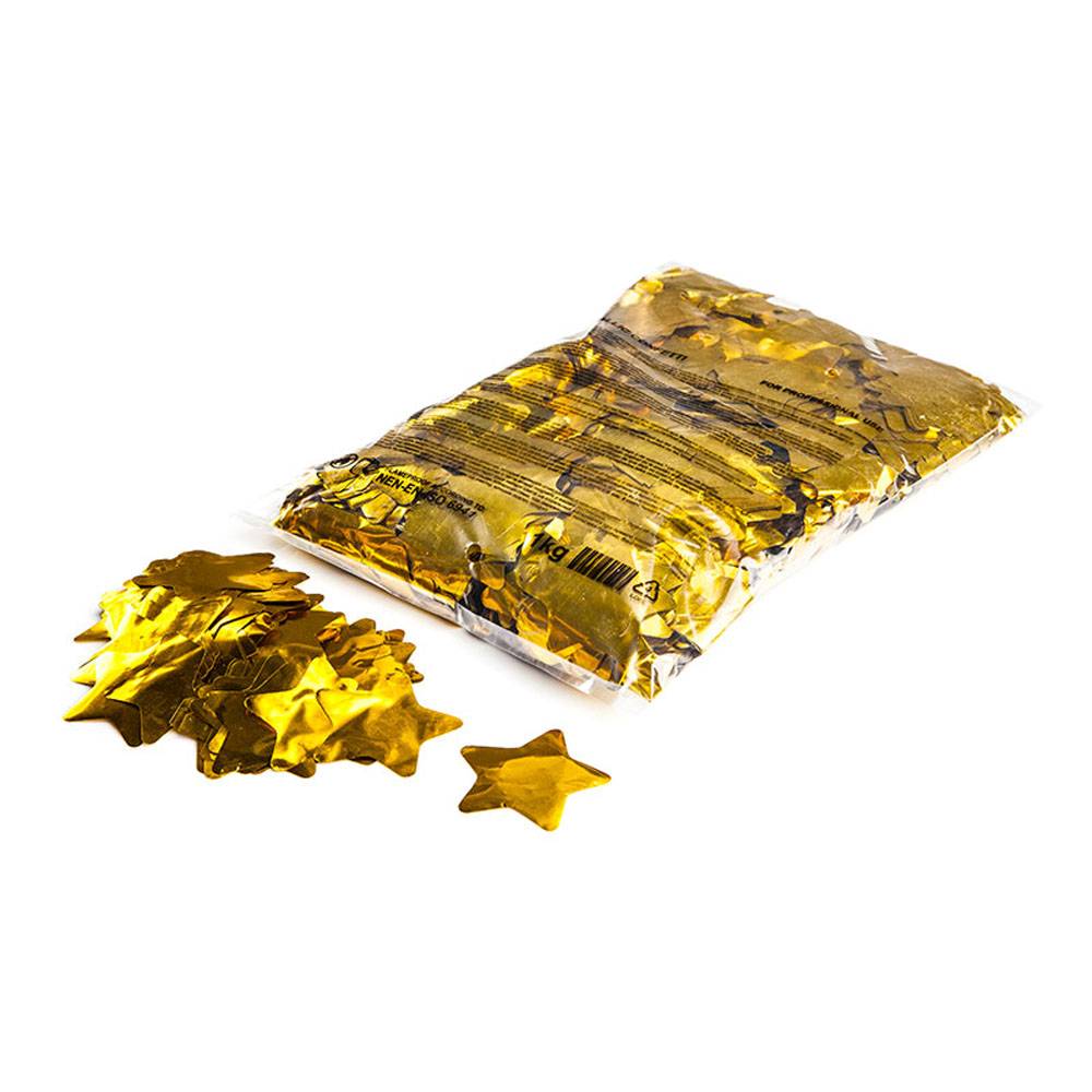 Image of MagicFX Metallic confetti sterretjes 55mm goud