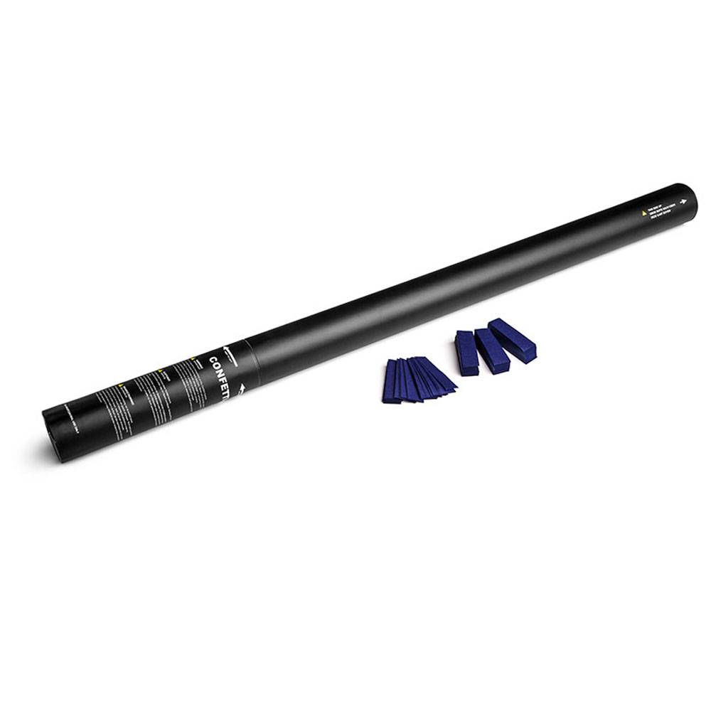 Image of MagicFX Handheld Confetti Cannon 80cm donkerblauw