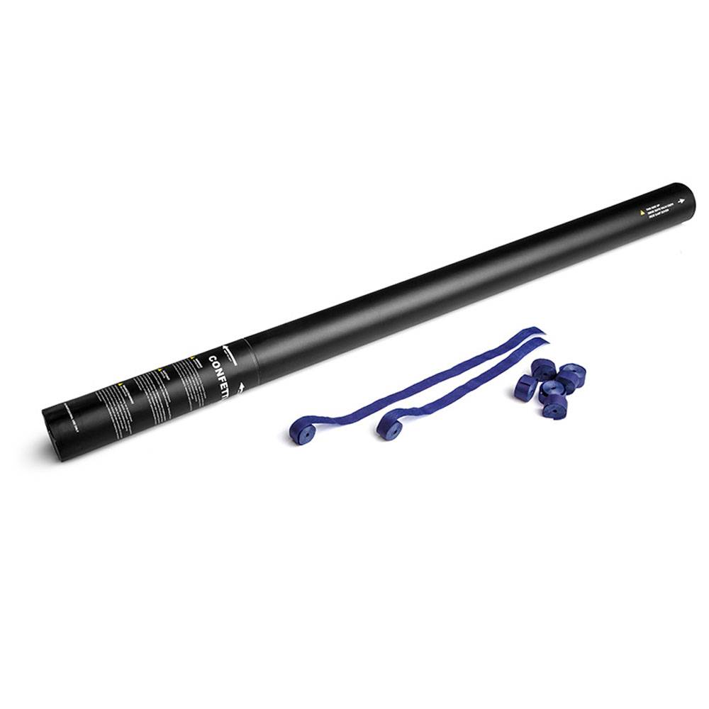Image of MagicFX Handheld Streamer Cannon 80cm donkerblauw