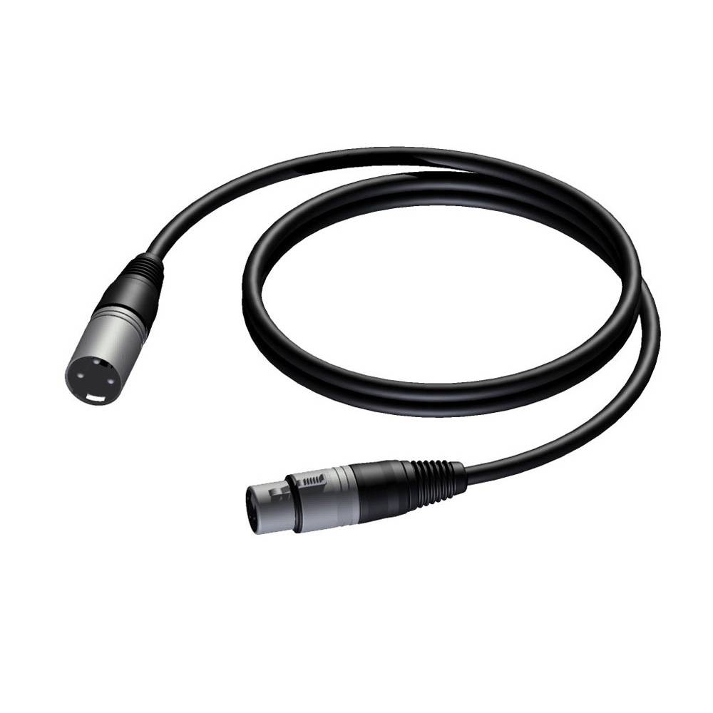 Image of Procab CAB901/0.5 XLR microfoonkabel 50cm