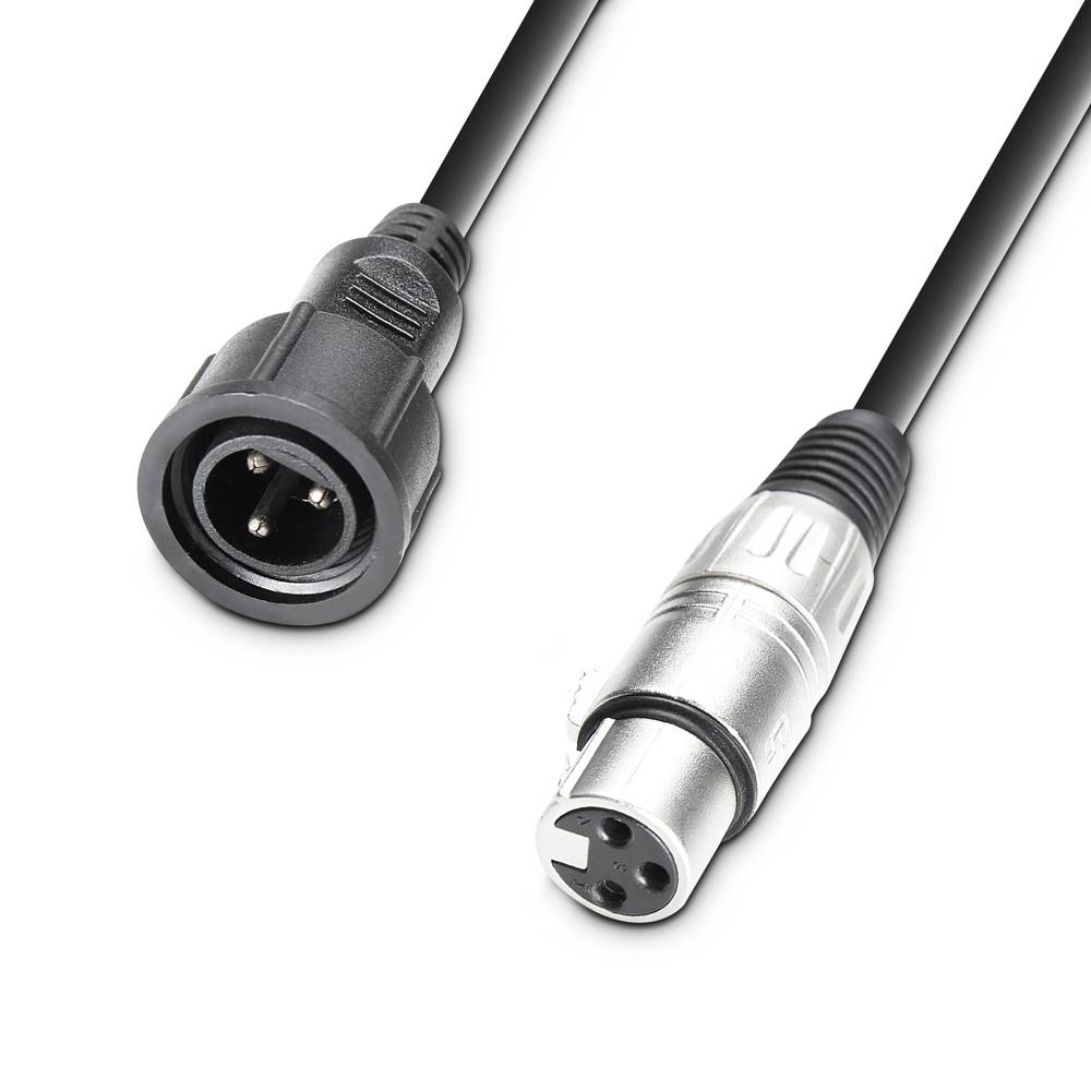 Image of Cameo DMX adapter out DMX IP65 male naar XLR female 1m