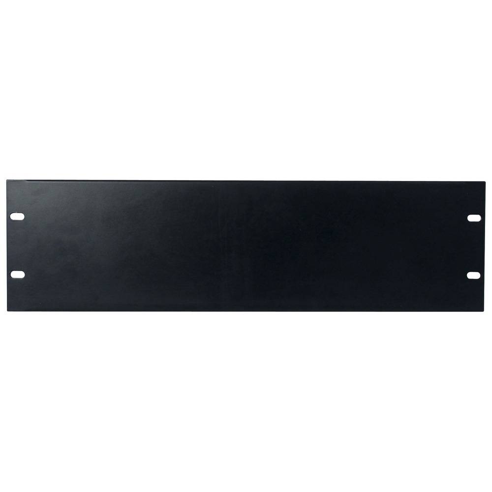 Image of DAP 19 inch blindplaat 3 HE U-vorm zwart