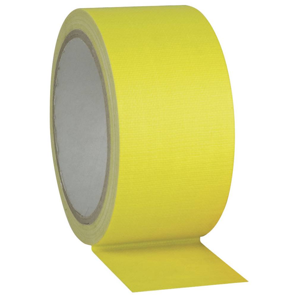 Image of Showtec Gaffa tape Neon 50mm 25m geel