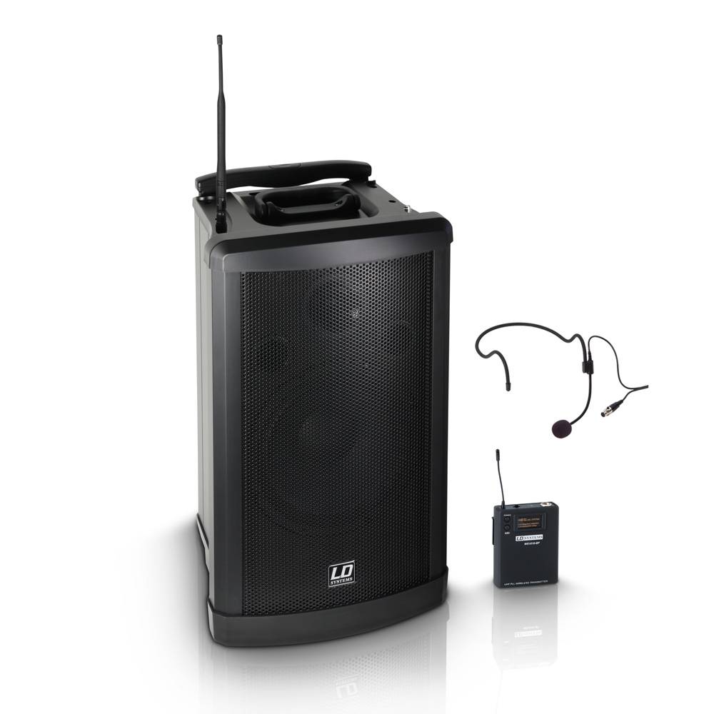 Image of LD Systems Roadman102HS Draagbare speakerset met headset
