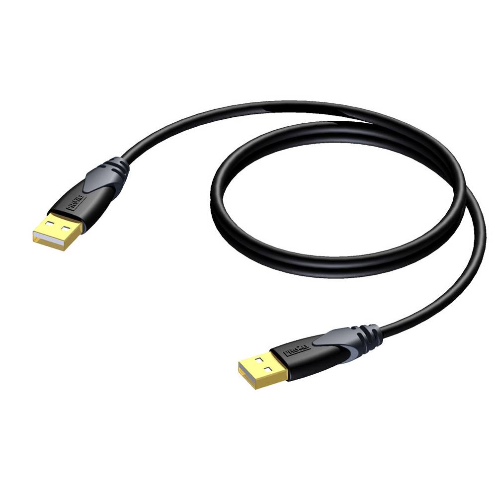 Image of Procab CLD600/2 USB A naar USB A kabel 2m