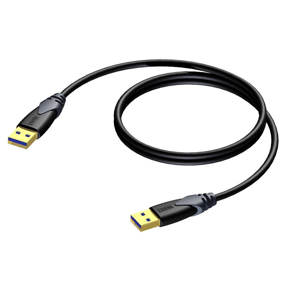 Image of Procab CLD605/1 USB A naar USB A kabel 1m