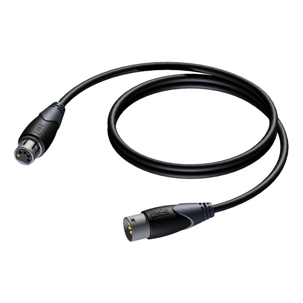 Image of Procab CLD955/1.5 DMX en AES kabel 5-polig 150cm