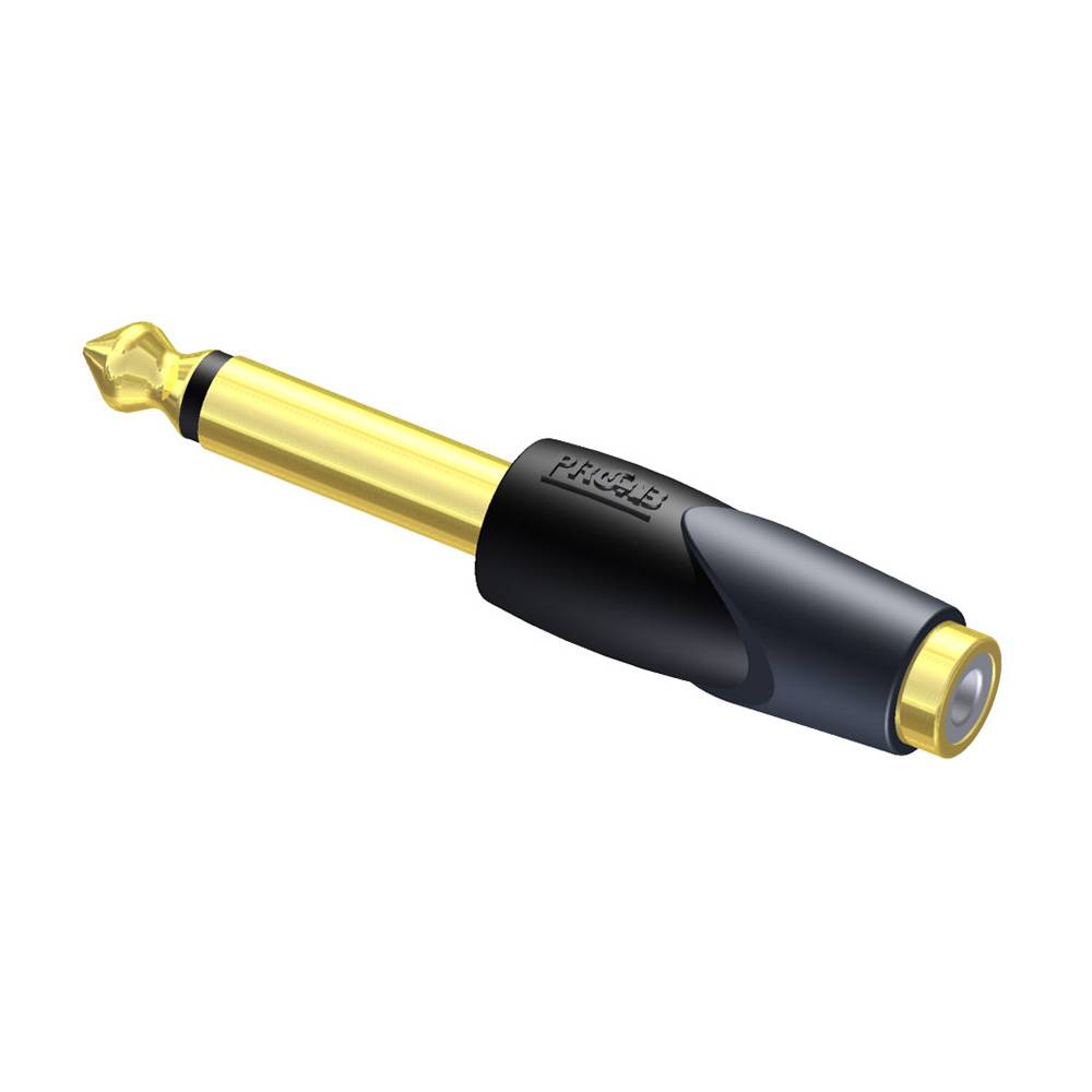 Image of Procab CLP104 RCA Female - 6,3 mm Male Mono Adapter