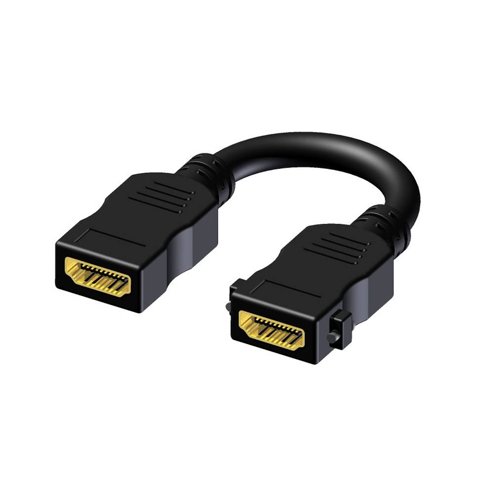 Image of Procab BSP602/B HDMI flexibel koppelstuk zwart