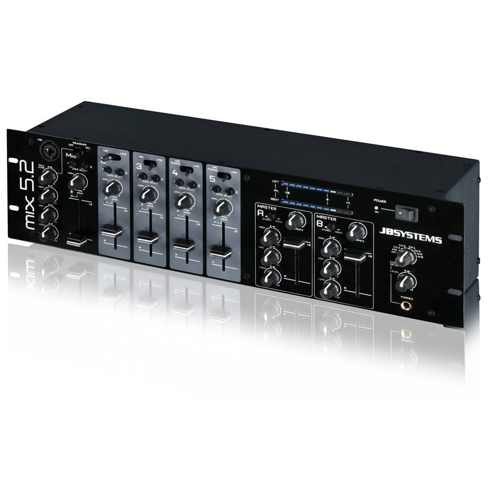 Image of JB Systems MIX 5.2 19" zone mixer