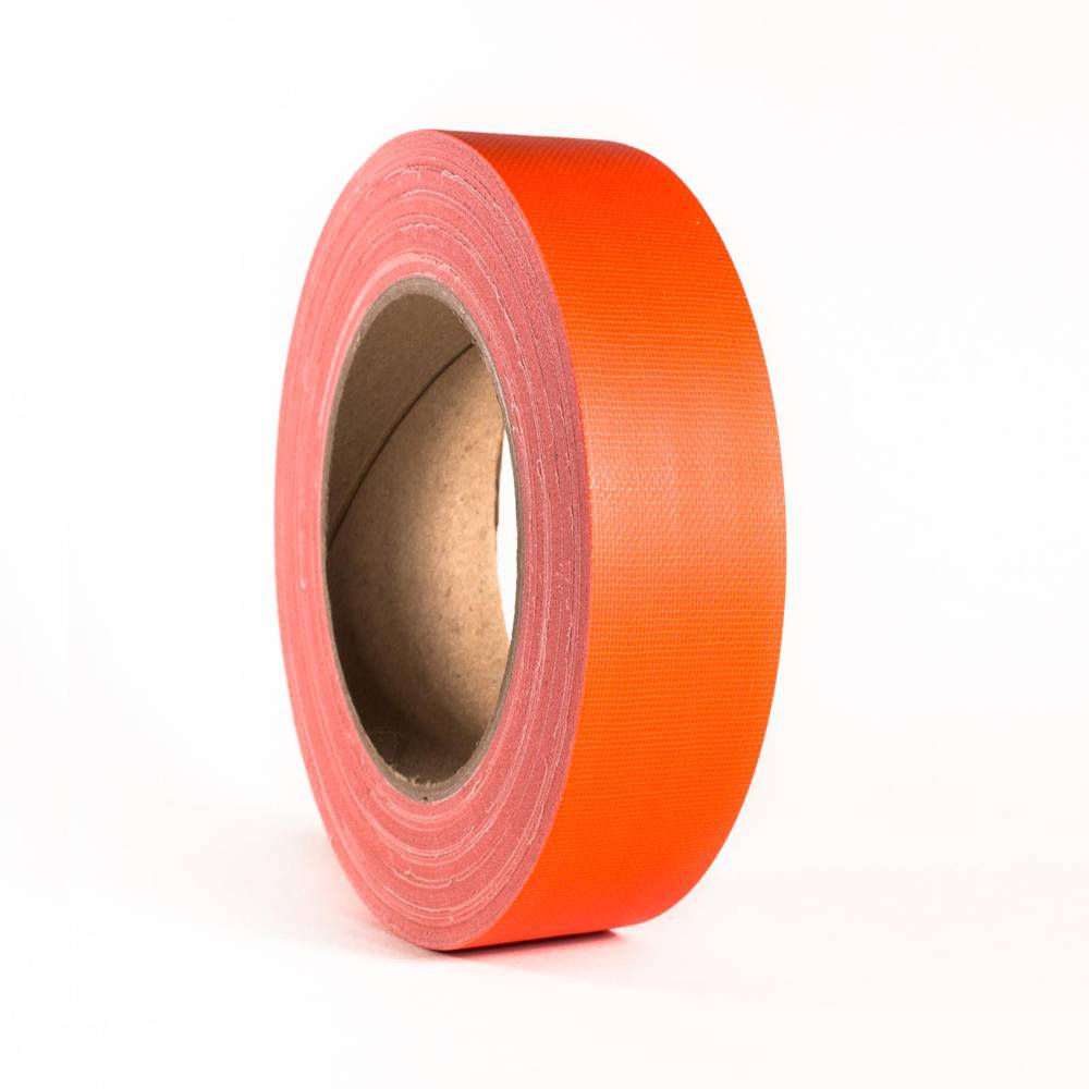 Image of Adam Hall Gaffa tape neon 38mm 25m oranje