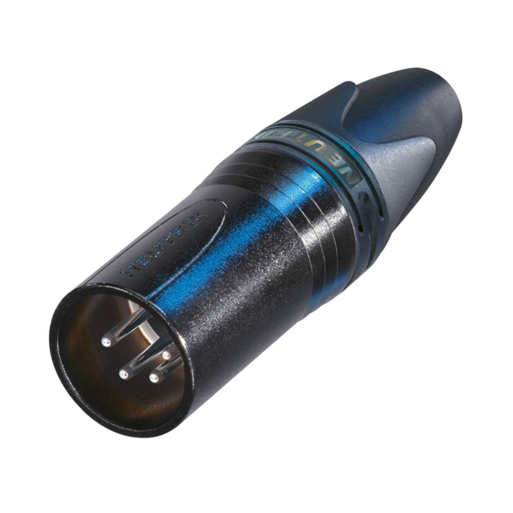 Image of Neutrik NC4MXX-BAG Male XLR kabeldeel 4p zwart