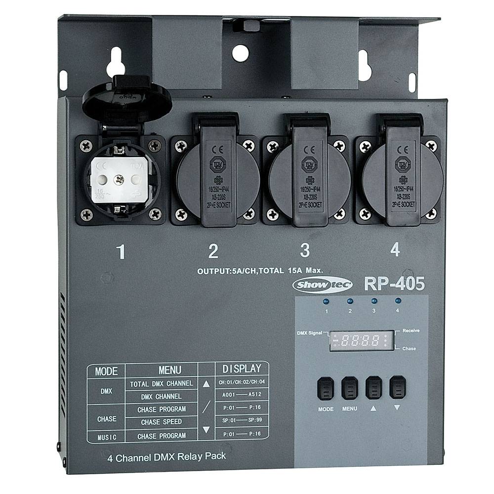 Image of Showtec RP-405 MK2 Relay Pack switchpack