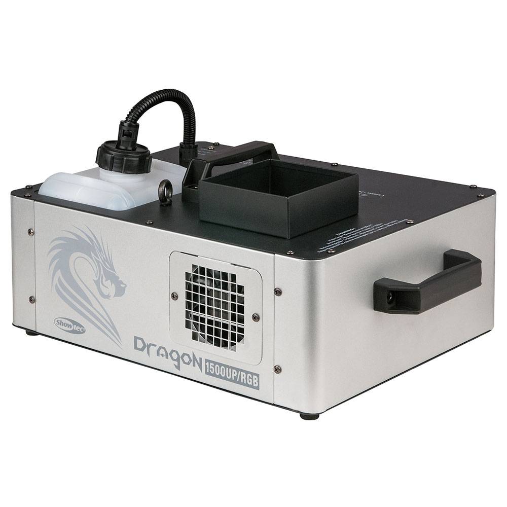 Image of Showtec Dragon 1500 Upright RGB verticale rookmachine 1500W met RGB LEDs