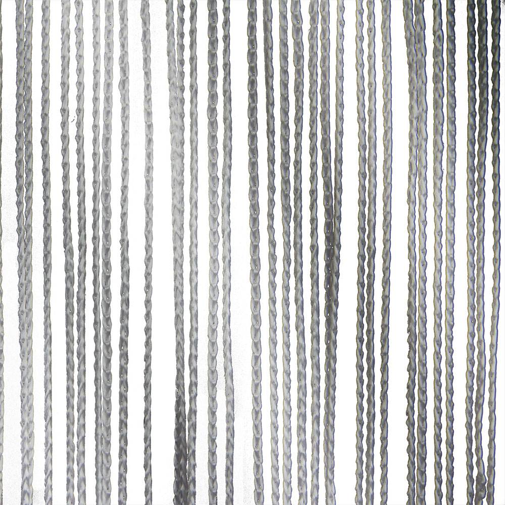 Image of Showtec Pipe and drape spaghetti koordgordijn 300x300cm grijs