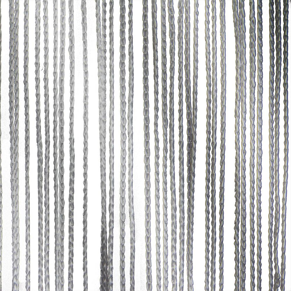 Image of Showtec Pipe and drape spaghetti koordgordijn 400x300cm grijs