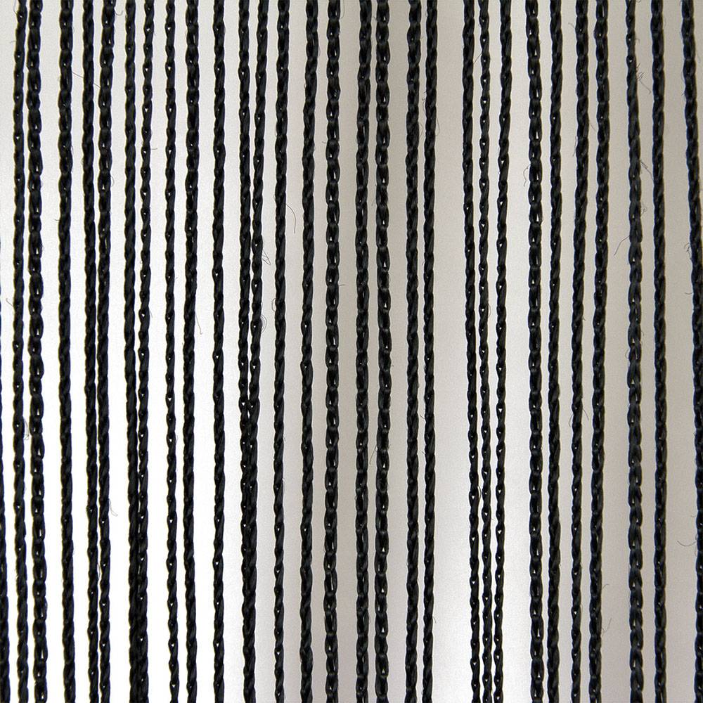 Image of Showtec Pipe and drape spaghetti koordgordijn 400x300cm zwart
