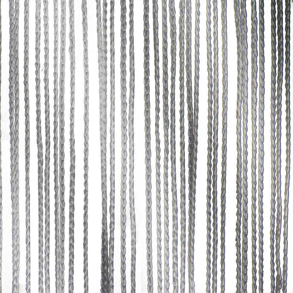 Image of Showtec Pipe and drape spaghetti koordgordijn 300x600cm grijs