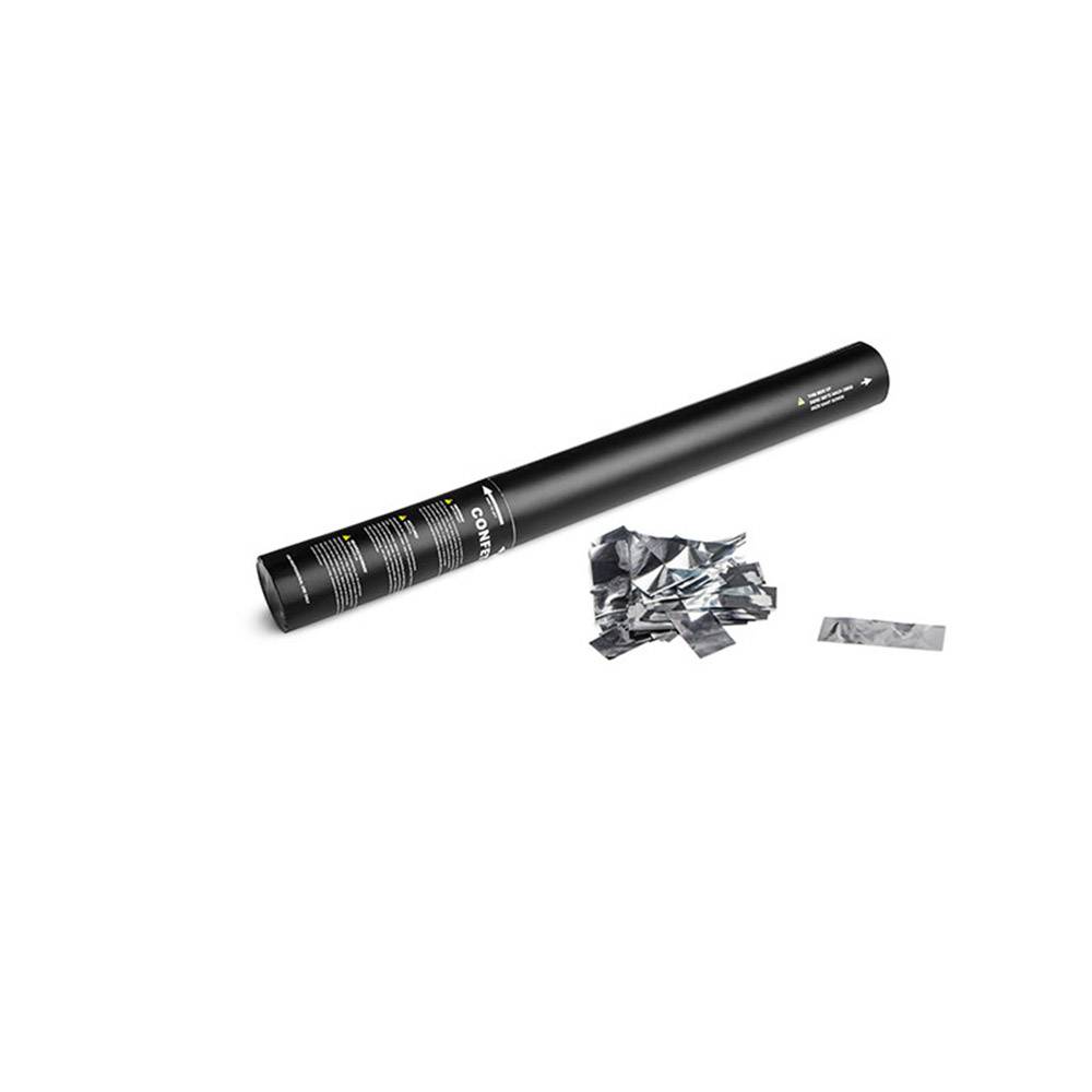 Image of MagicFX Handheld Confetti Cannon 50cm zilver metallic