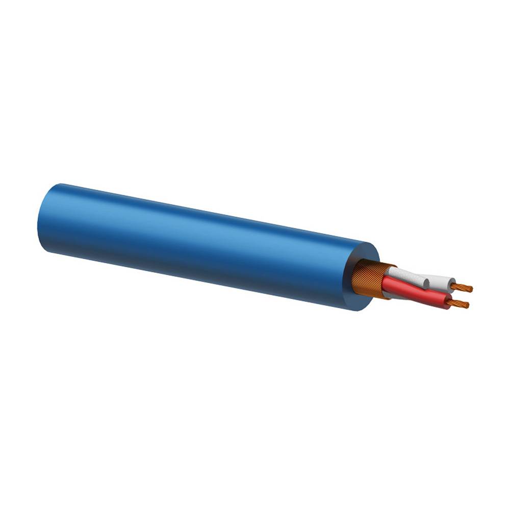 Image of Procab MC305B/1 microfoonkabel blauw 100m
