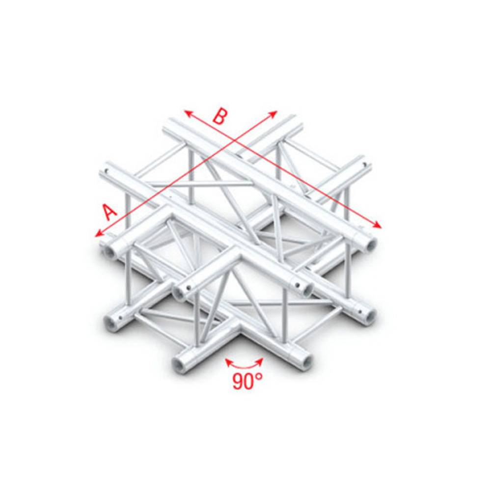 Image of Showtec GQ30 Vierkant truss 016 kruis 90g