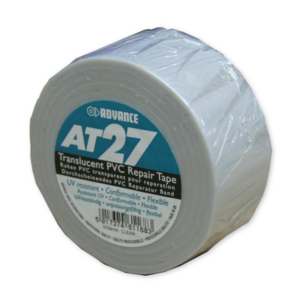 Image of Advance AT27 PVC vloertape 50mm 33m transparant