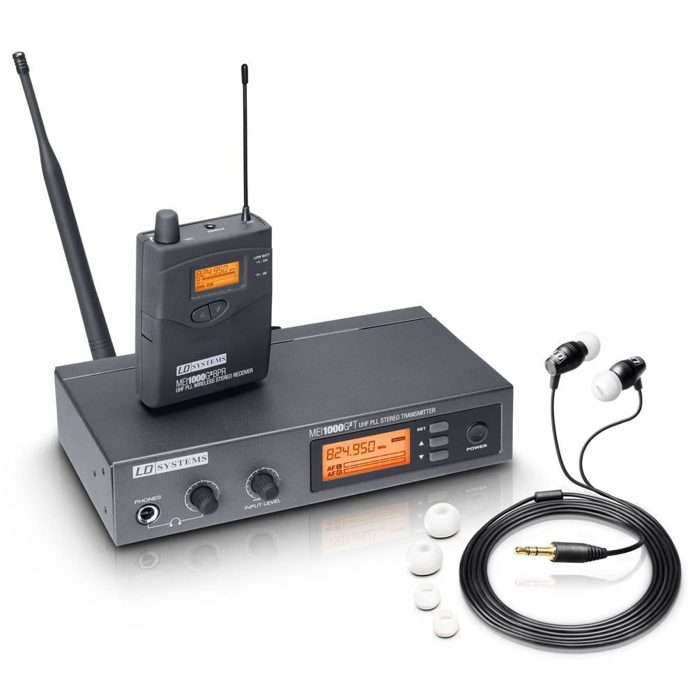 Image of LD Systems MEI1000 G2 B6 in-ear monitorsysteem