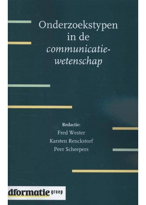 Fred Wester Onderzoekstypen in de communicatiewetenschap