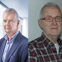Piet Bakker en Otto Scholten