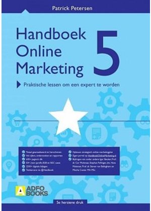 Patrick Petersen Handboek Online Marketing, editie 5
