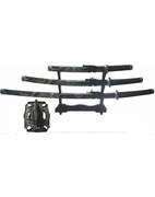 Samuraiset zwart 3 delig
