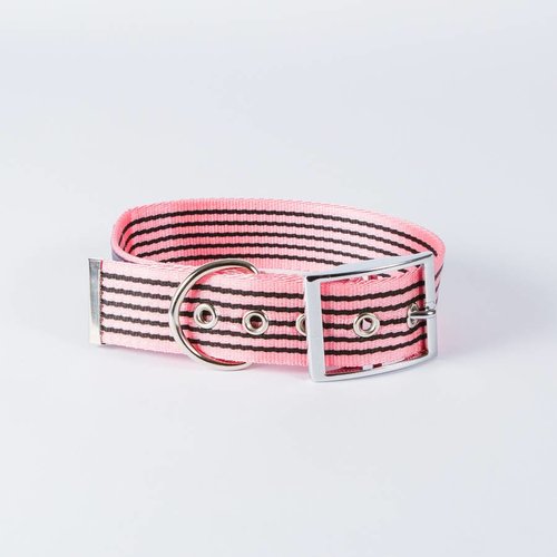 Canvasco Urban Dogs Halsband Roze 40mm Canvasco Urban Dogs Halsband Roze 40mm