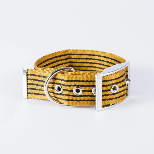 Canvasco Urban Dogs Halsband Cognac 40mm Canvasco Urban Dogs Halsband Cognac 40mm