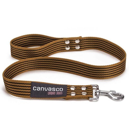 Canvasco Urban Dogs Riem Cognac 40mm Canvasco Urban Dogs Riem Cognac 40mm