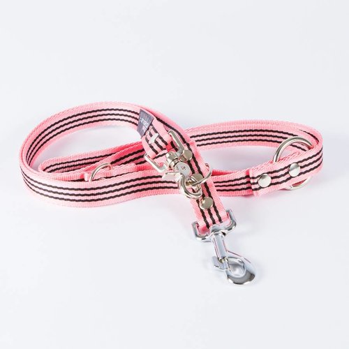 Canvasco Urban Dogs Riem Roze 25mm Canvasco Urban Dogs Riem Roze 25mm