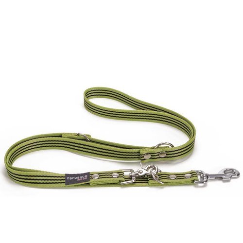 Canvasco Urban Dogs Riem Groen 25mm Canvasco Urban Dogs Riem Groen 25mm