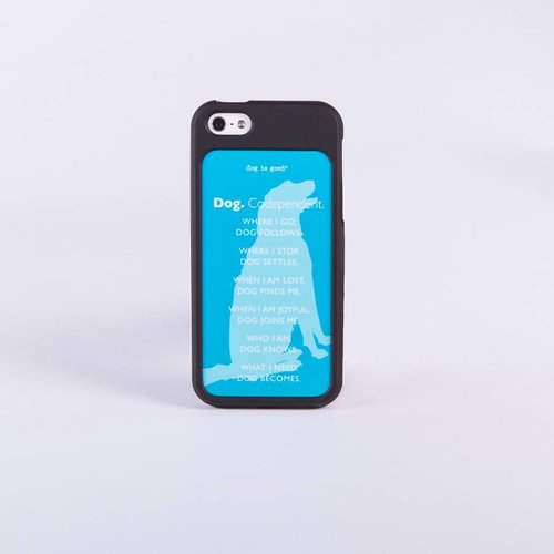 Dog is Good! IPhone5/5s hoesje 'Dog Codependent' Dog is Good! IPhone5/5s hoesje 'Dog Codependent'