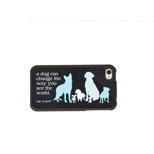 Dog is Good! IPhone4/4s hoesje 'See the world' Dog is Good! IPhone4/4s hoesje 'See the world'