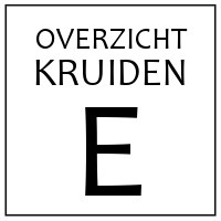 E - KRUIDEN EN SPECERIJEN DIE BEGINNEN OP E