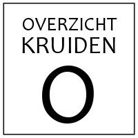 O - KRUIDEN EN SPECERIJEN DIE BEGINNEN OP 'O'