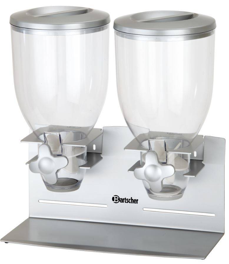 Cereal dispenser, double HorecaTraders Buy online commercial