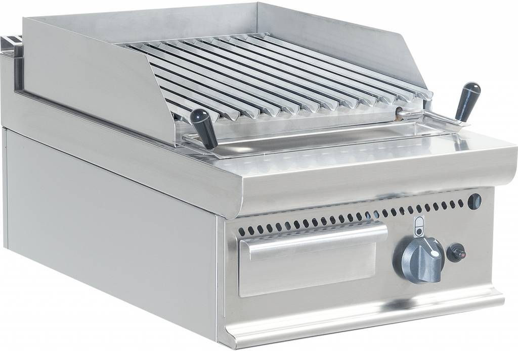 Saro Gas Lava Stone Grill Professional Tabletop HorecaTraders Buy