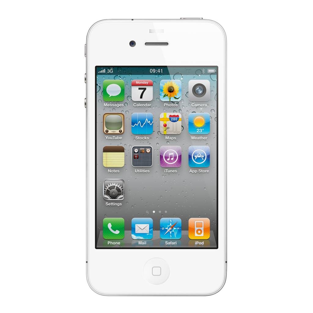 Apple iPhone 4 16GB wit simlock vrij refurbished
