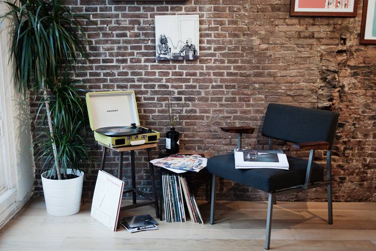 Retro platenspelers van Crosley