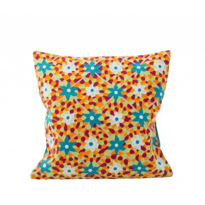 Rice kussen met bloemen