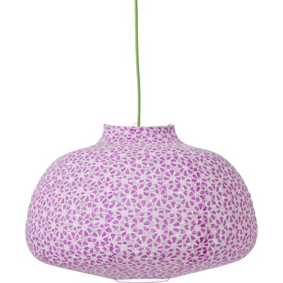 Lamp Shade in Lavender and white flower