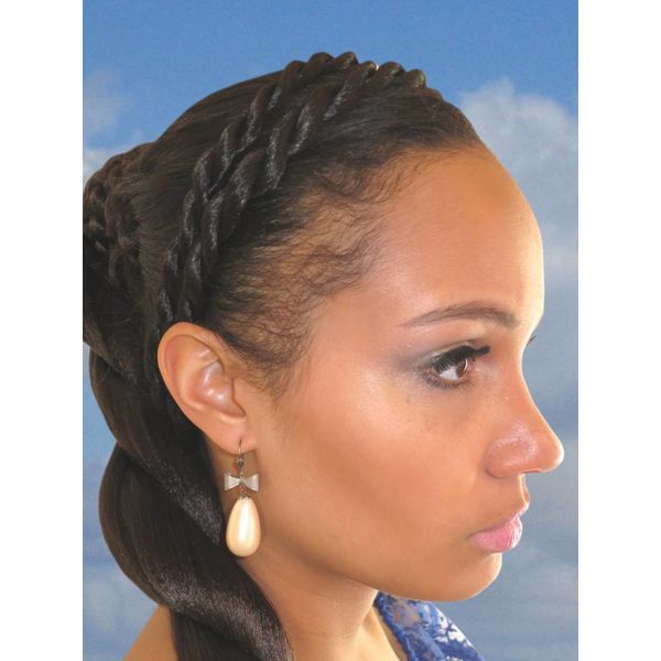 braided braid headband,plaited hairband,hair accessory,hair piece