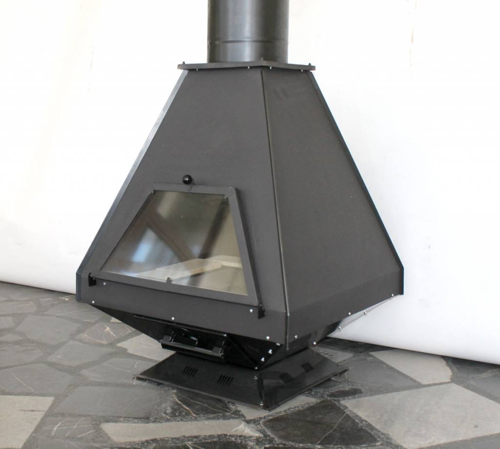 Taifun alzijdige houtkachel (16 kw) groene hoed duurzaam de ...