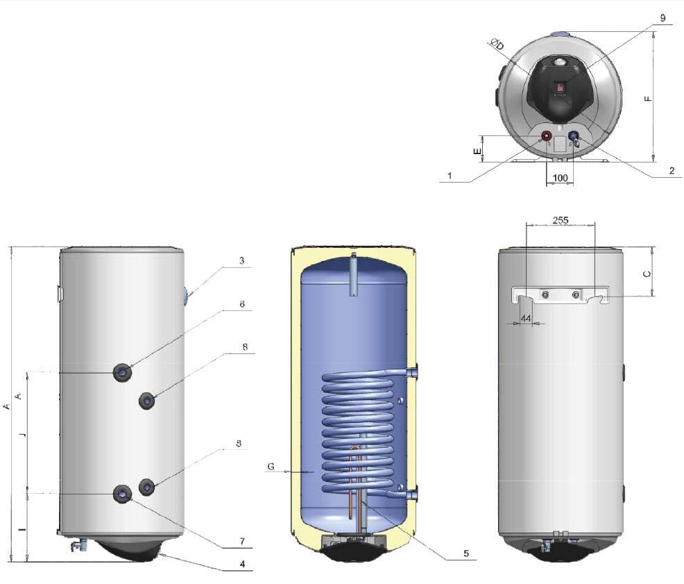 specificaties elektrische boilers