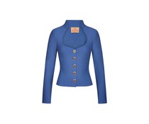 Astrid Söll Dirndl Couture Strickjacke Blau Astrid Söll Dirndl Couture Strickjacke Blau